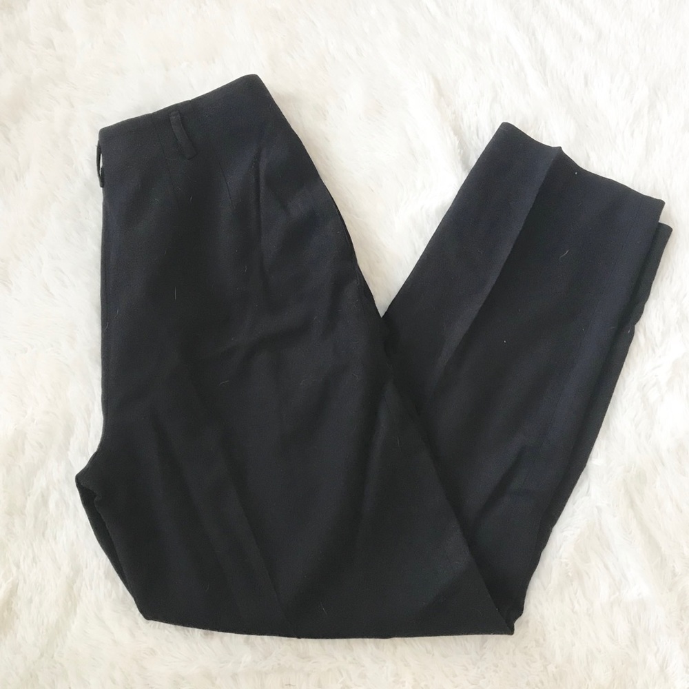 Lord & Taylor black pants 100%Wool Sz 8
